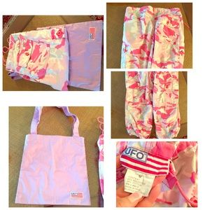 🐊pink camouflage dance pants 🐊