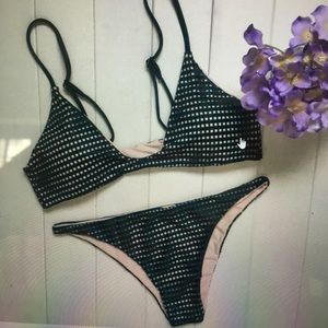 Green Mesh Bikini - Small