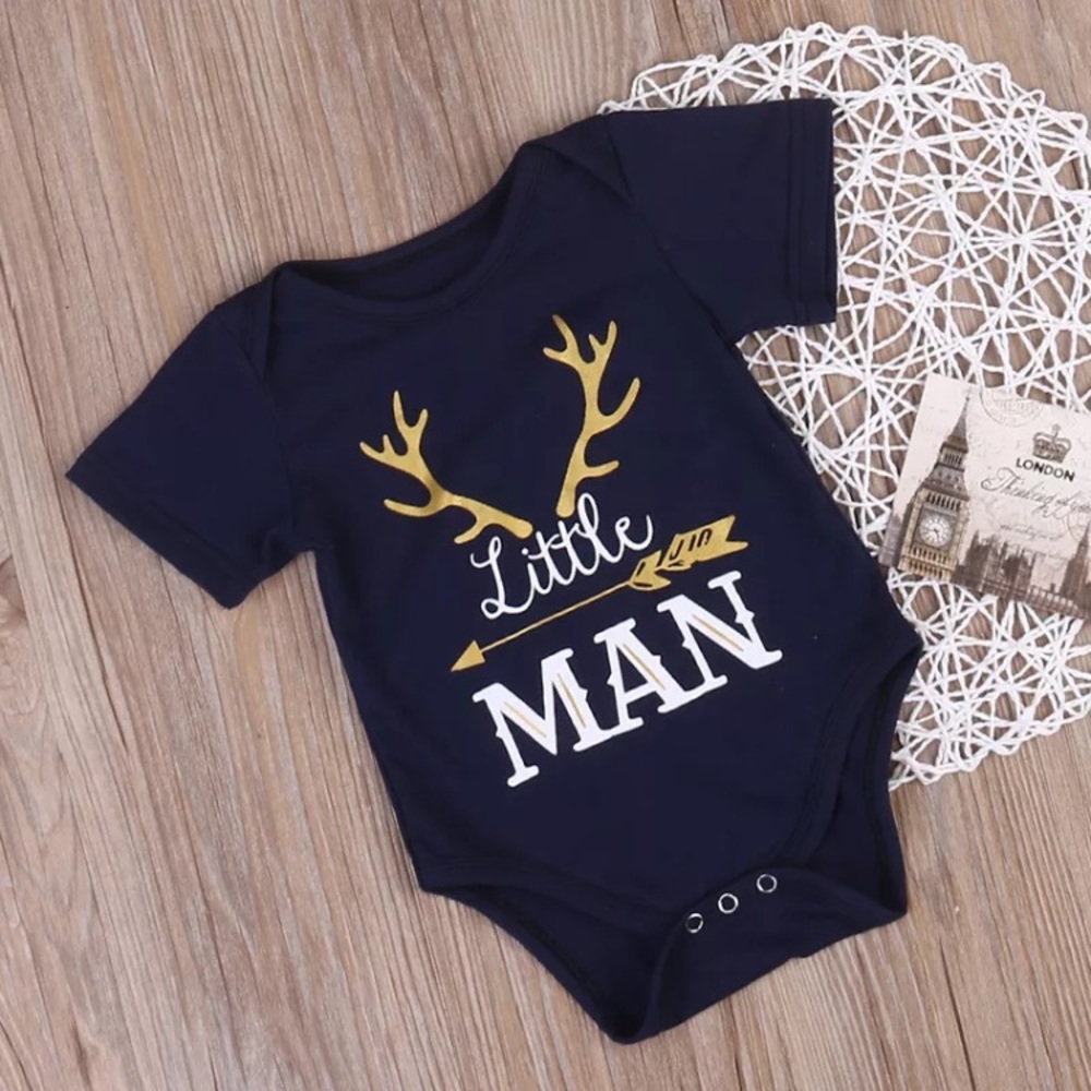 🆕Last 1Baby Boy Onesie