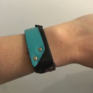 Hayden harnett leather bracelet