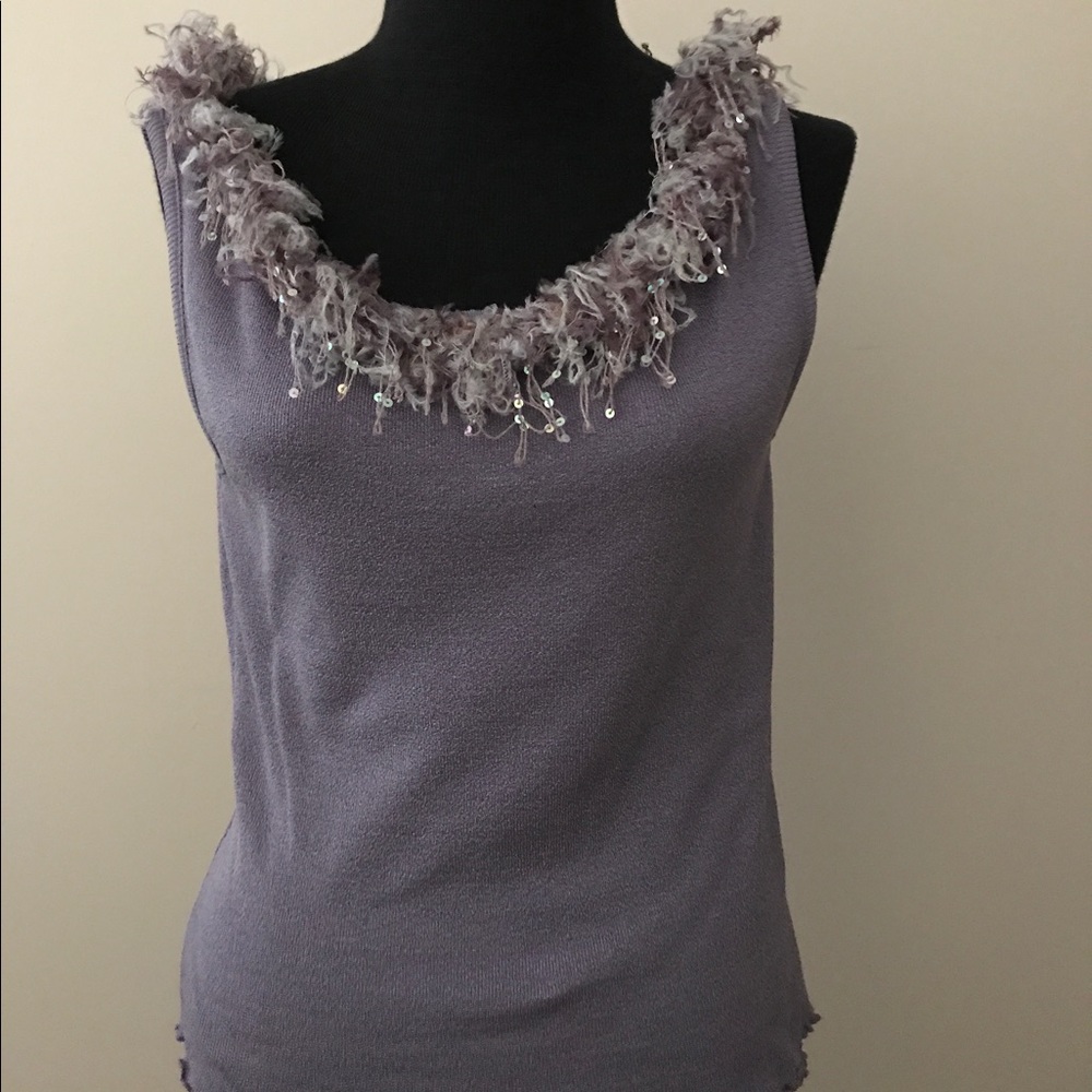 Lavender XOXO top