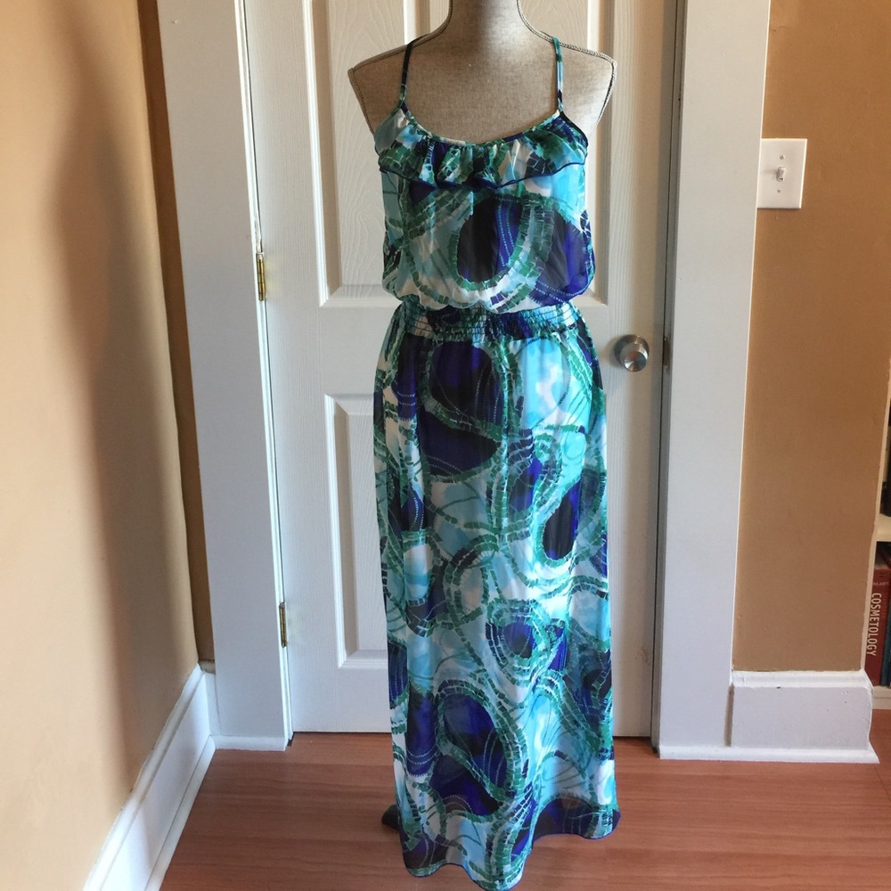 Racerback Maxi Summer Dress