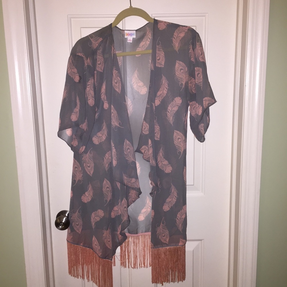 Lularoe Monroe kimono, new without tags