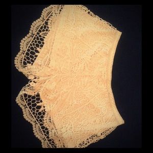 Lace shorts