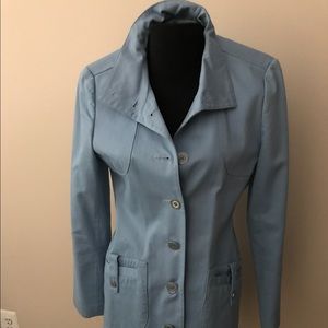 I.e. Petite light blue jacket