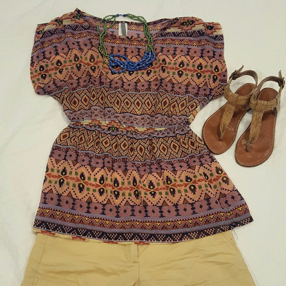 Boutique ikat top