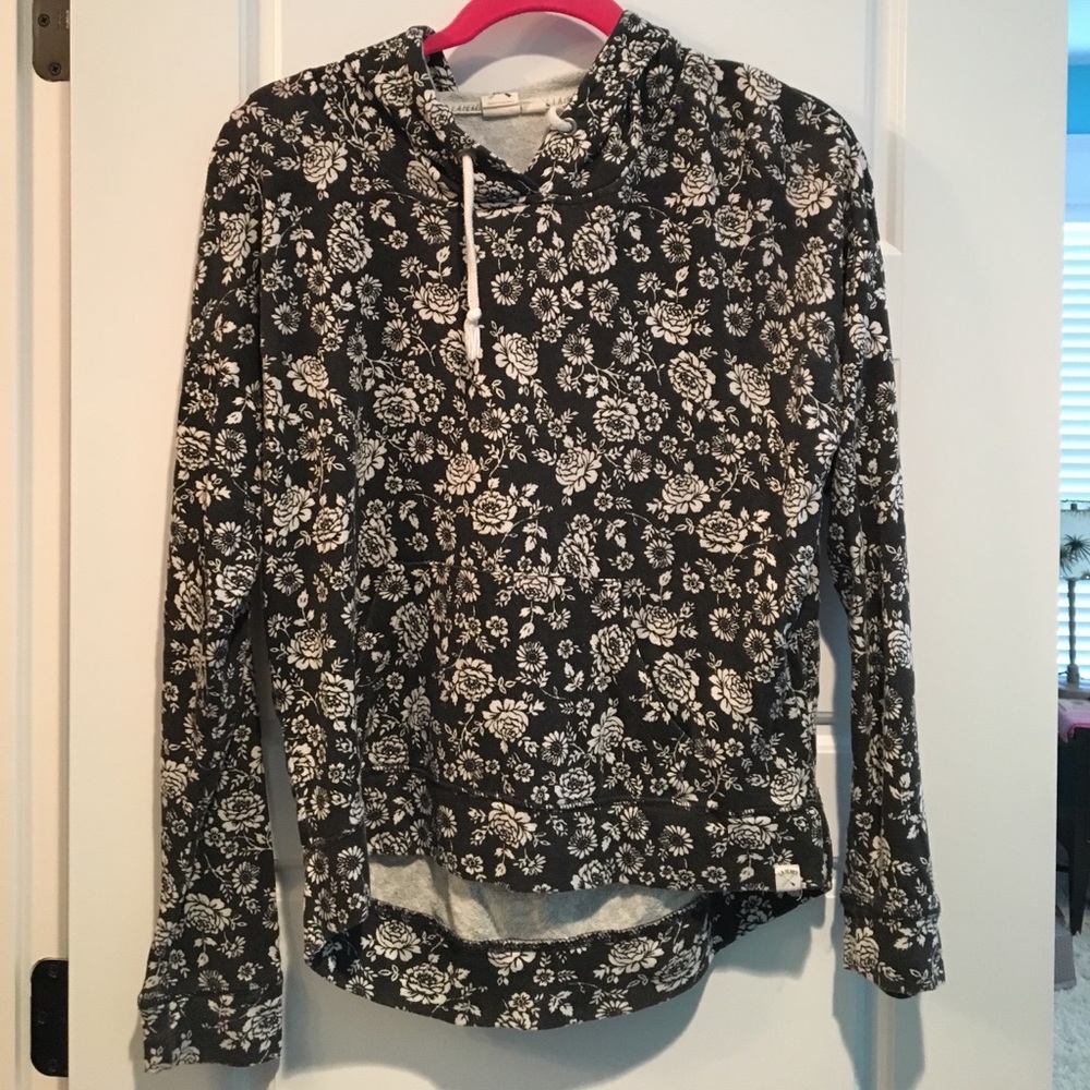 Junior's floral hoodie
