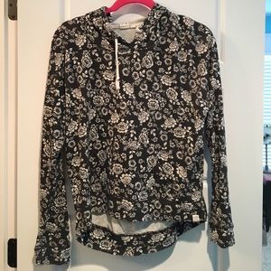 Junior's floral hoodie