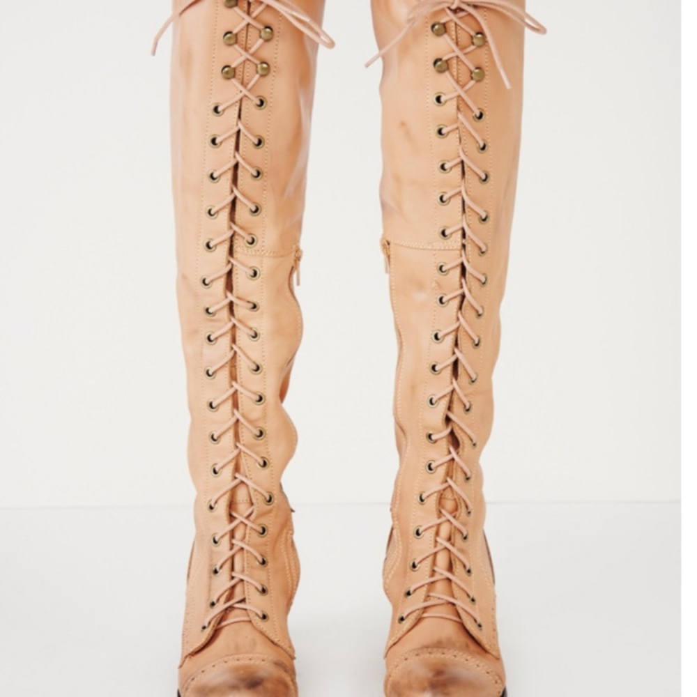 Jeffrey Campbell for Free People Joe Lace Up Boot