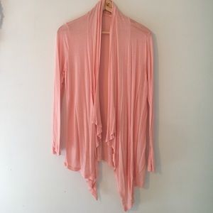 Pink cardigan