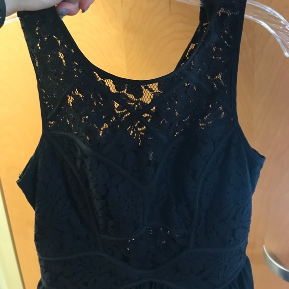 Black Lace Dress - Picture 3 of 4