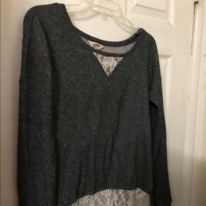 Lace sweater