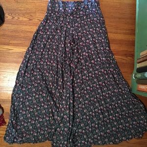 Free People wide leg boho pants