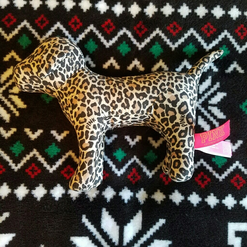 Victoria's secret pink cheetah dog