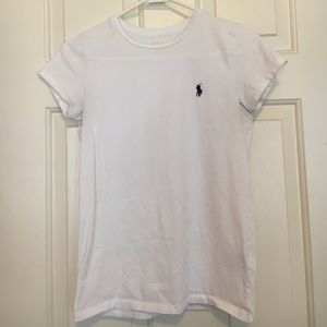 White Polo Top