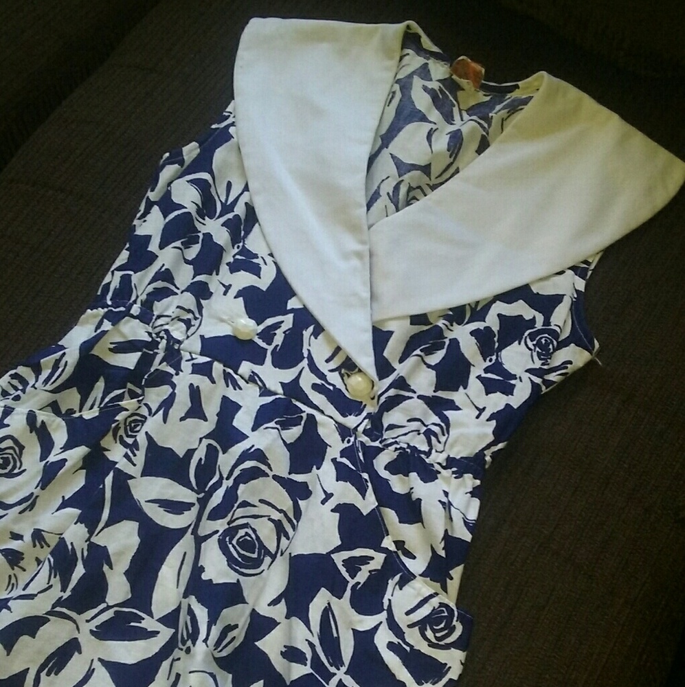 Vintage floral dress