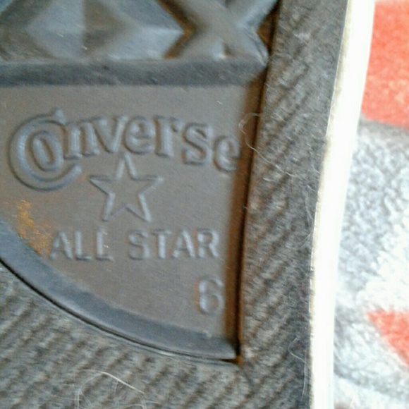 Gray converse size 6 - Picture 3 of 3