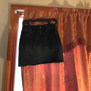 Black skirt