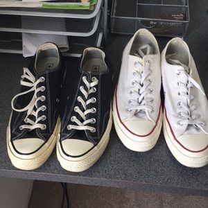 2 pairs of Converse. Will split!