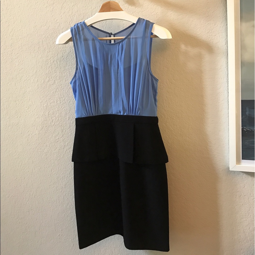 NWOT Max and Cleo Peplum Dress