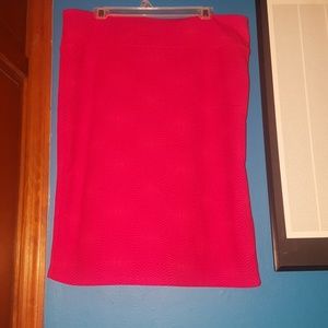 Red lularoe cassie