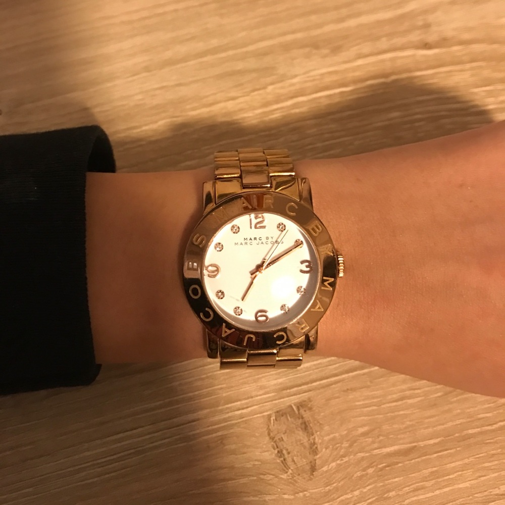 Amy Rose Gold Marc by Marc Jacobs watch❤️JUNE 2018