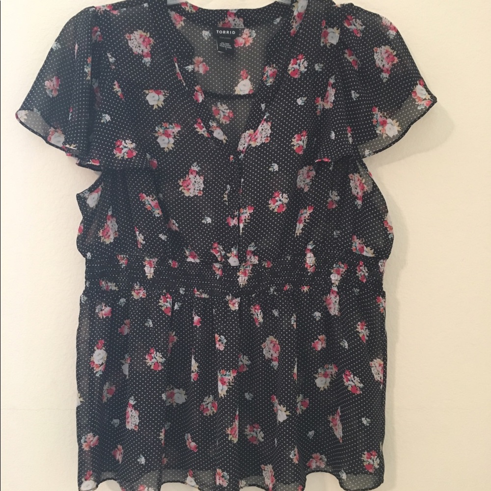 Gorgeous sheer blouse