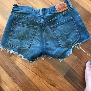 Levi jean shorts