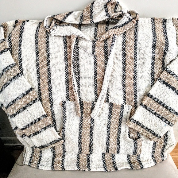 Vintage Tops - Vintage Baja Poncho