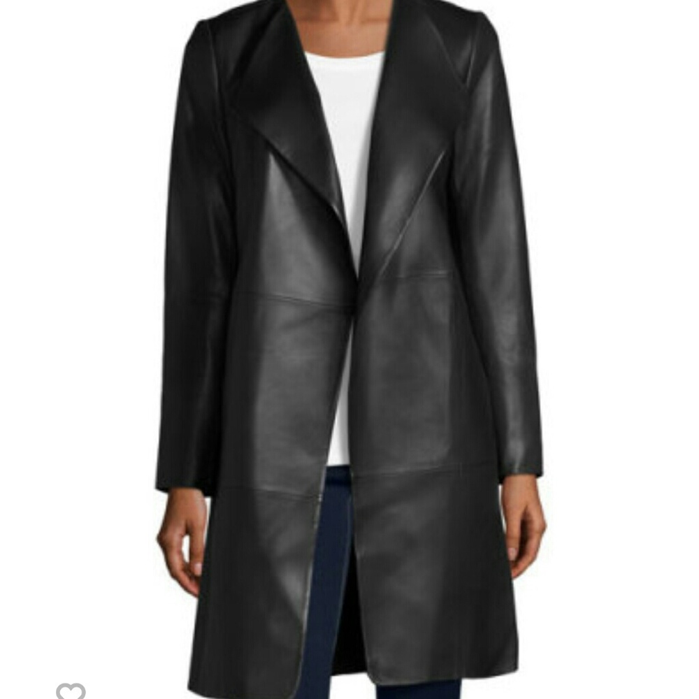 Lamp leather wrap coat