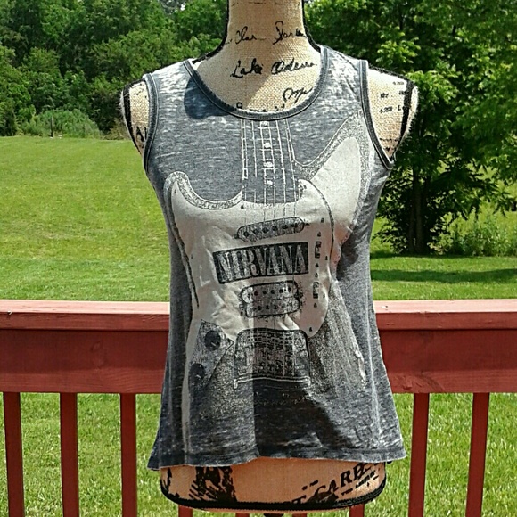live nation Tops - Nirvana tank