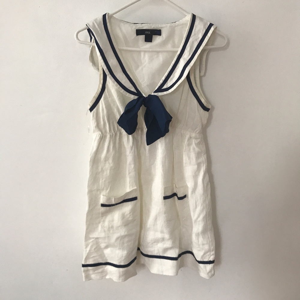 Cute Small Forever21 Sailor Dress