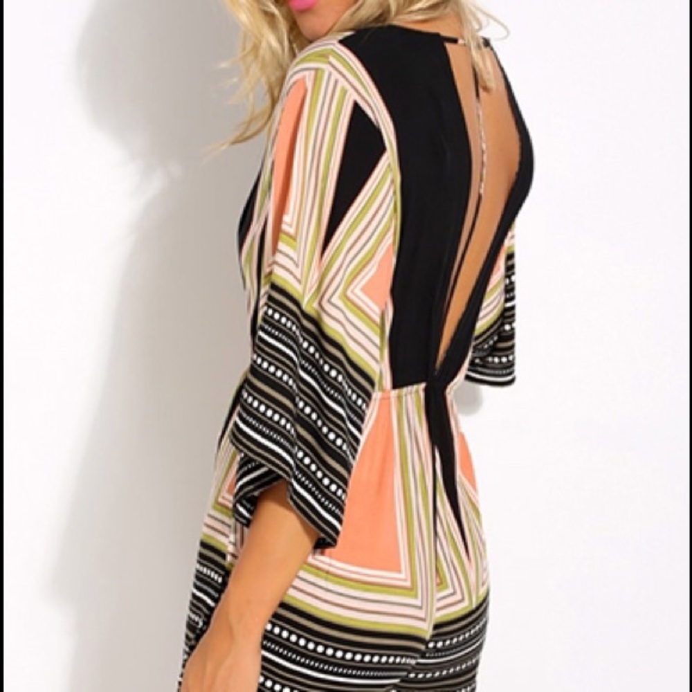 💚Creatively colored Romper - Picture 4 of 6