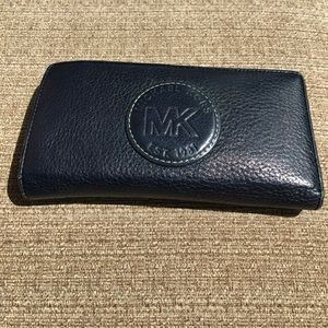 Navy Michael Kors Wallet