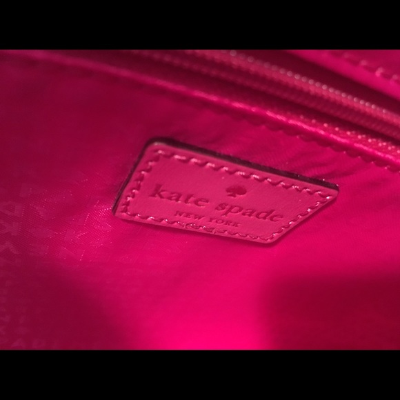 Kate Spade Linzi Leather Tote Satchel Purse Pink - Picture 4 of 8