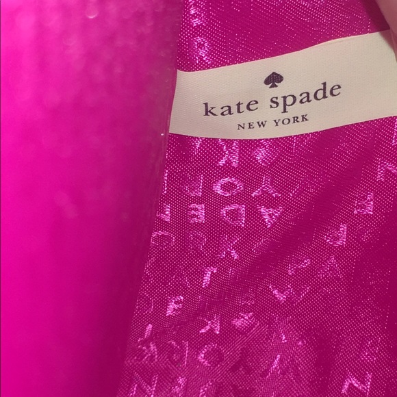 Kate Spade Linzi Leather Tote Satchel Purse Pink - Picture 7 of 8