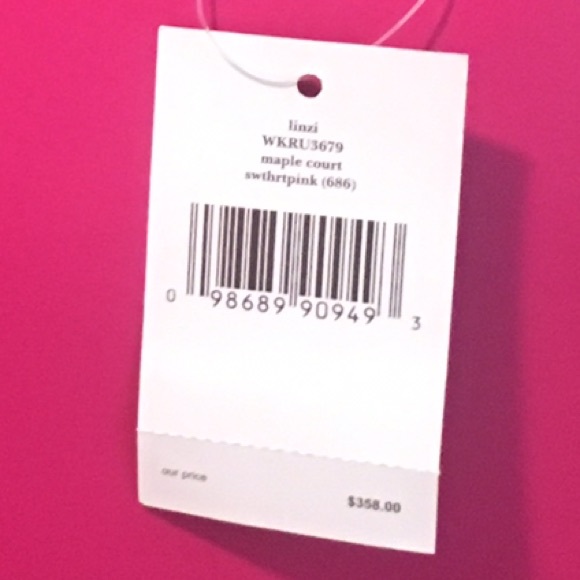 Kate Spade Linzi Leather Tote Satchel Purse Pink - Picture 8 of 8