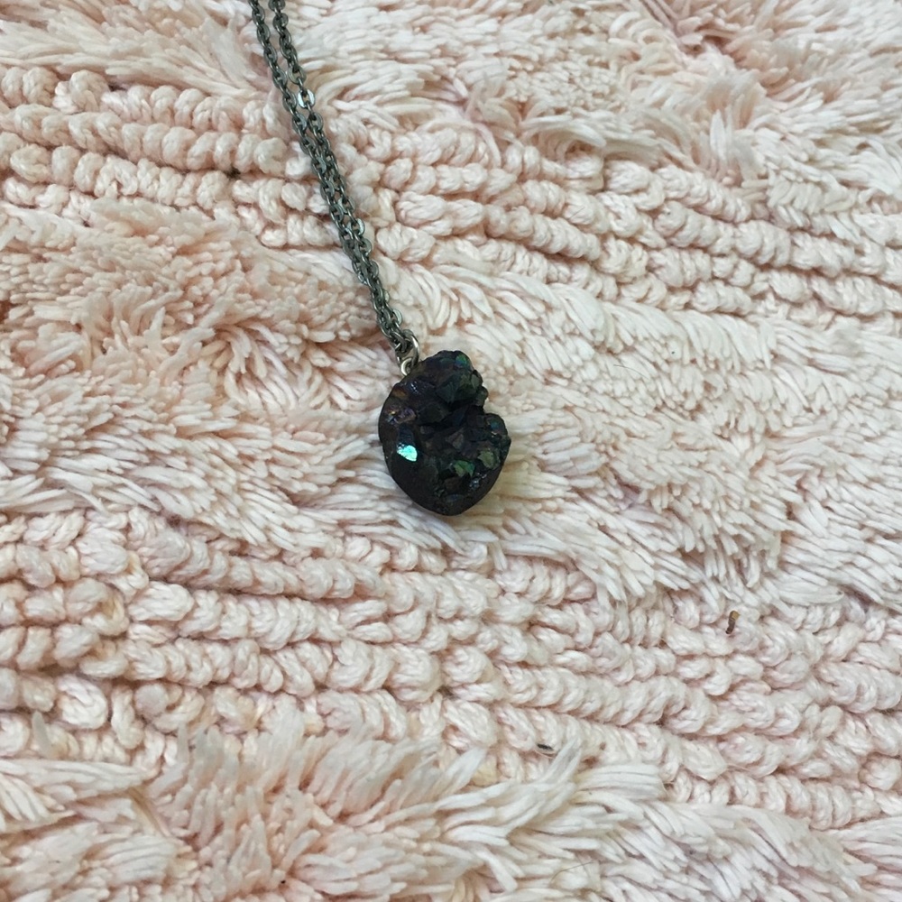 Rock Pendant Necklace