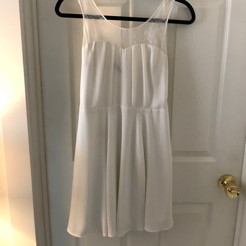 White fancy dress