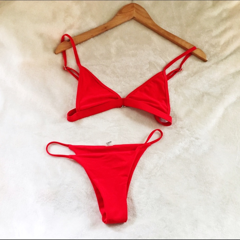 Red LANA Swimwear LANA Set