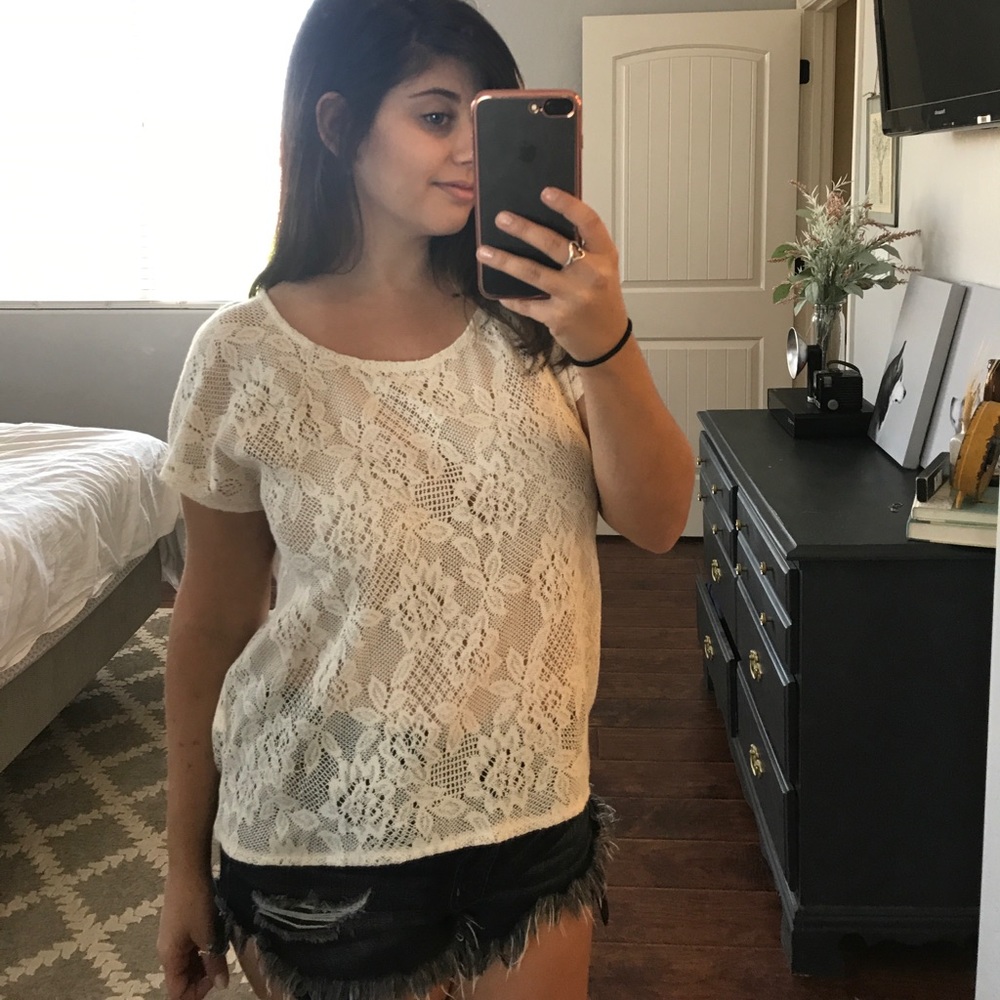 Lace Lucky Brand Top