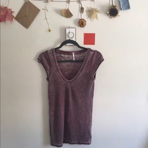 Free people Arthur thermal tee