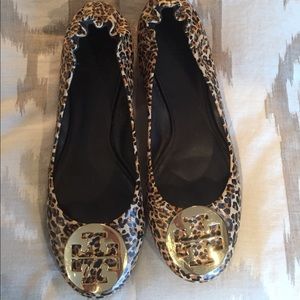Leopard print Tory burch flats