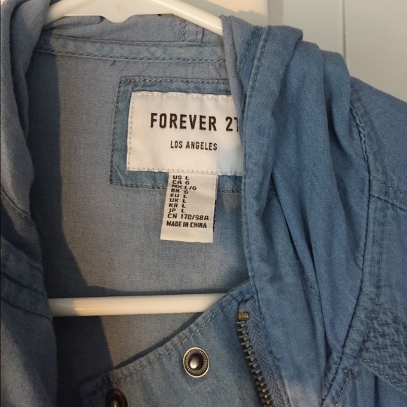 Long Denim Jacket | SOLD ON Ⓜ️ - Picture 2 of 3