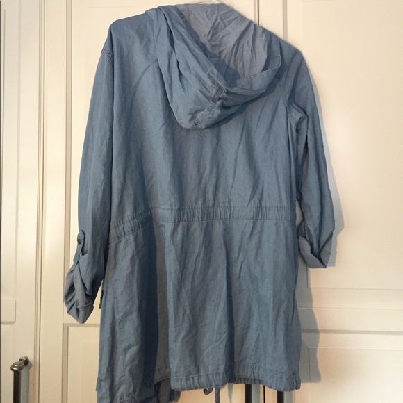 Long Denim Jacket | SOLD ON Ⓜ️ - Picture 3 of 3