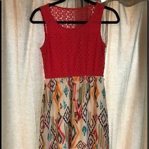 Deb high low dress