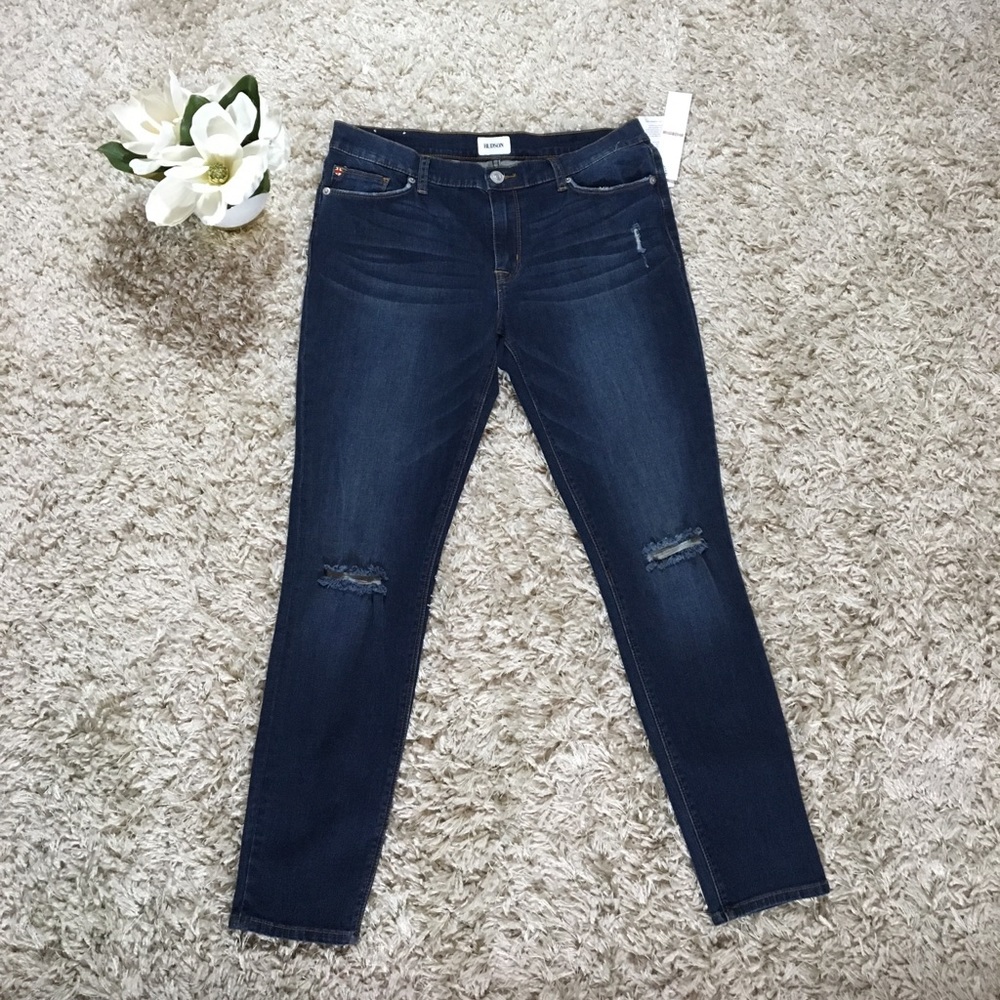 NWT $189 HUDSON Jeans Super Stretch Skinny Ankle