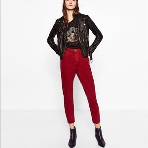 Zara mom fit jeans NWT