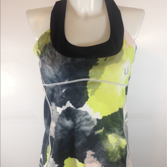 lululemon athletica Tops - Lululemon scoop neck racer back yoga tank  size 10