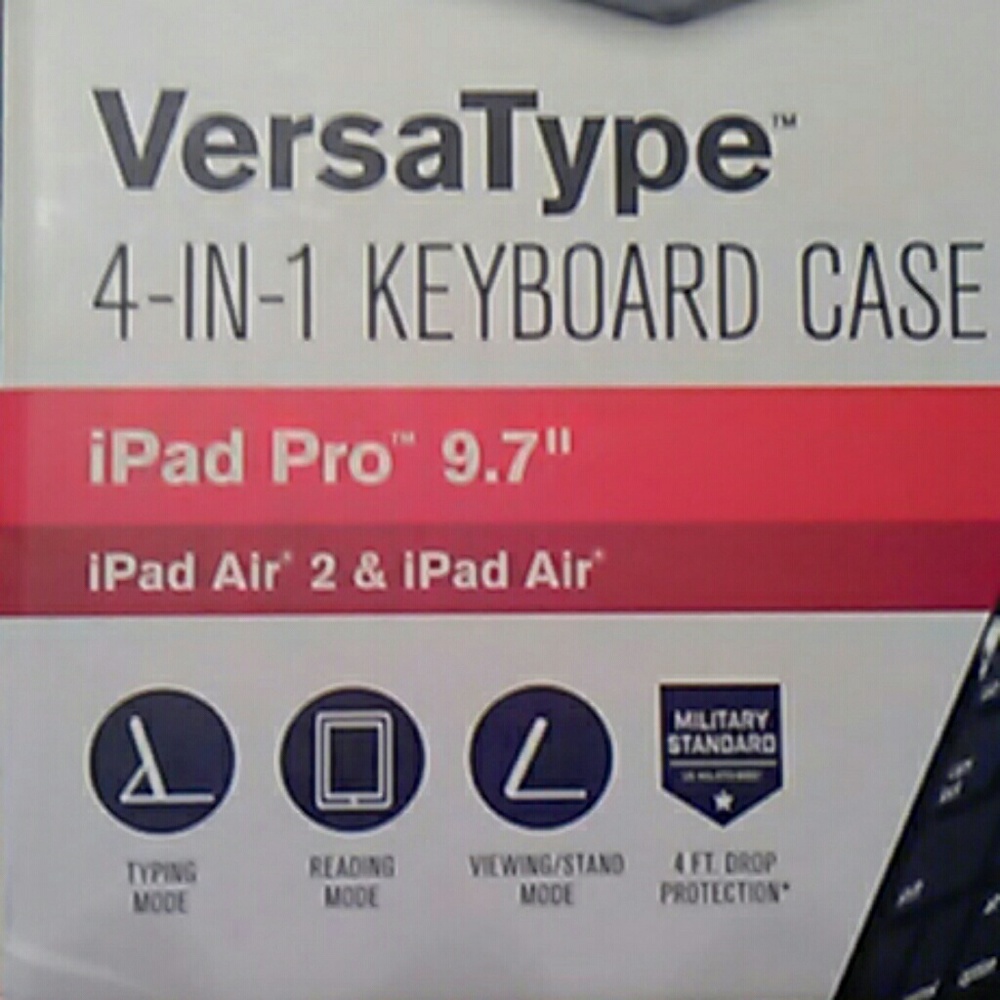 BRAND NEW (Targus) VersaType 4-in-1 Keyboard Case